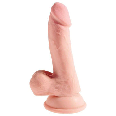 Dildo Realistico King Cock Plus Triple Density con Ventosa e Formula Aggiornata